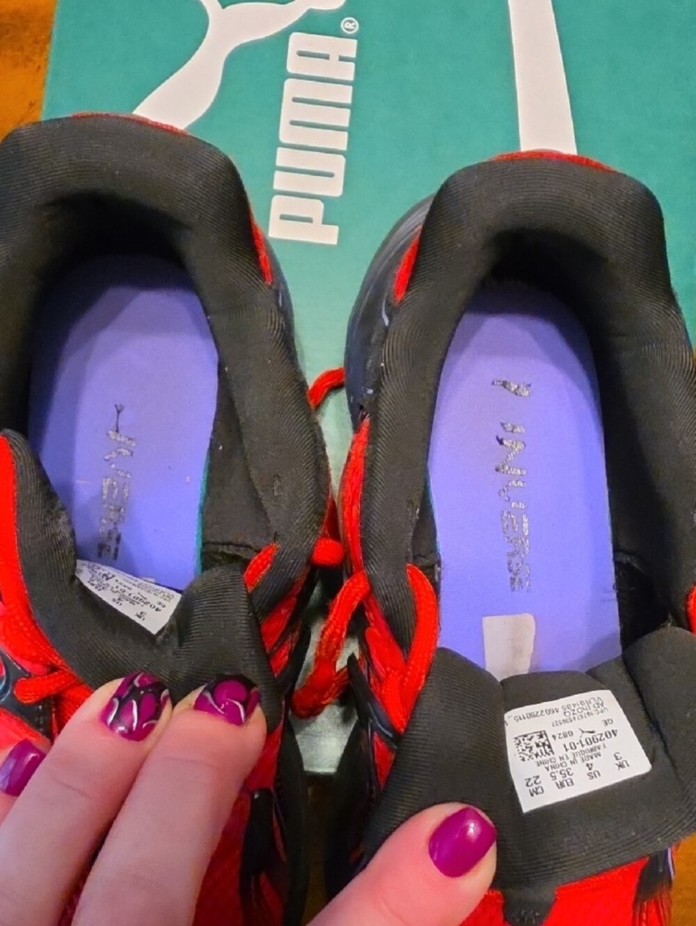 Puma Inverse Rev Jr. Size 4 - Picture 2 of 6